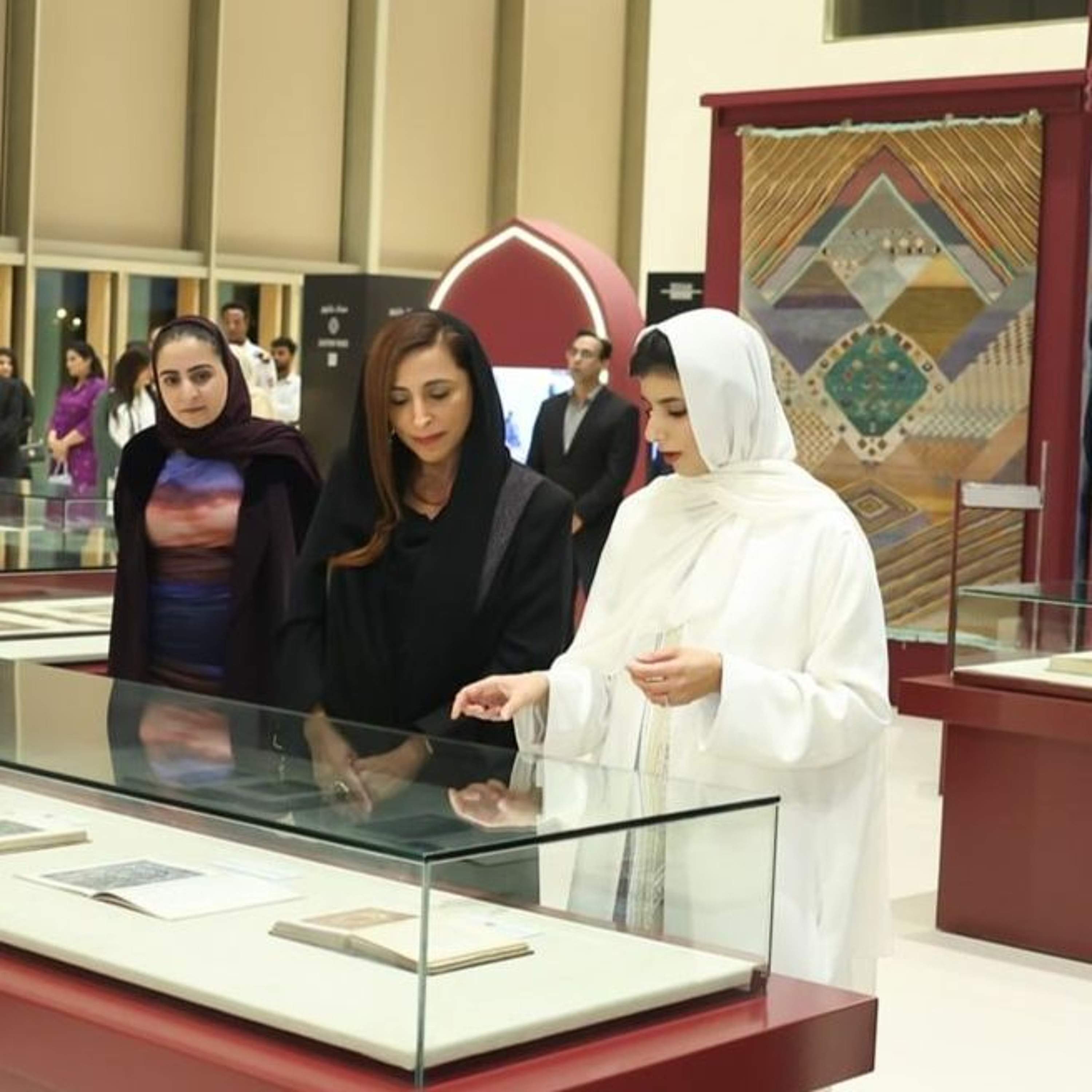Chapters of Islamic Art: Carpets' exhibition at House of Wisdom (02.04.24)