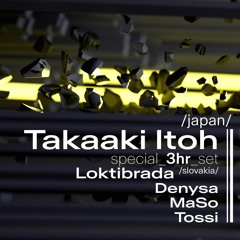 TØSSi @ Fabric Ostrava 5.5.2023 - w/ Takaaki Itoh (Warm up set)