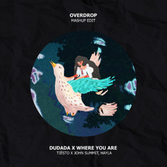 Tiësto x John Summit, Hayla - Dudada x Where You Are (Overdrop Mashup Edit)[DL NON FILTERED VERSION]