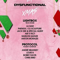 Dysfunktional @lightbox - Art E Fect & Marlon Sadler B2b 23rd Dec