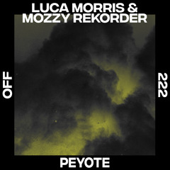 Luca Morris, Mozzy Rekorder - Peyote (Original Mix)
