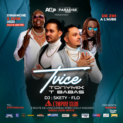 T-Vice - San Limit Live L'Empire Club Paris 05.06.2022