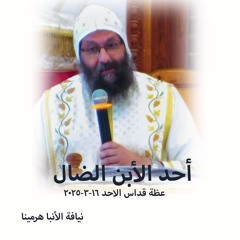 أحد الأبن الضال - نيافة الأنبا هرمينا - 16 - 3 -025 2قداس الآحد
