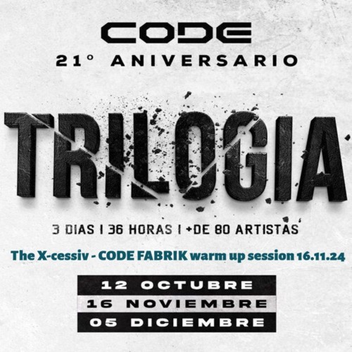 CODE FABRIK 21 Aniversario warm up session (16.11.24)