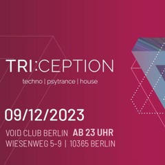 Dion @ TriCeption (09 - 12 - 2023) Opening