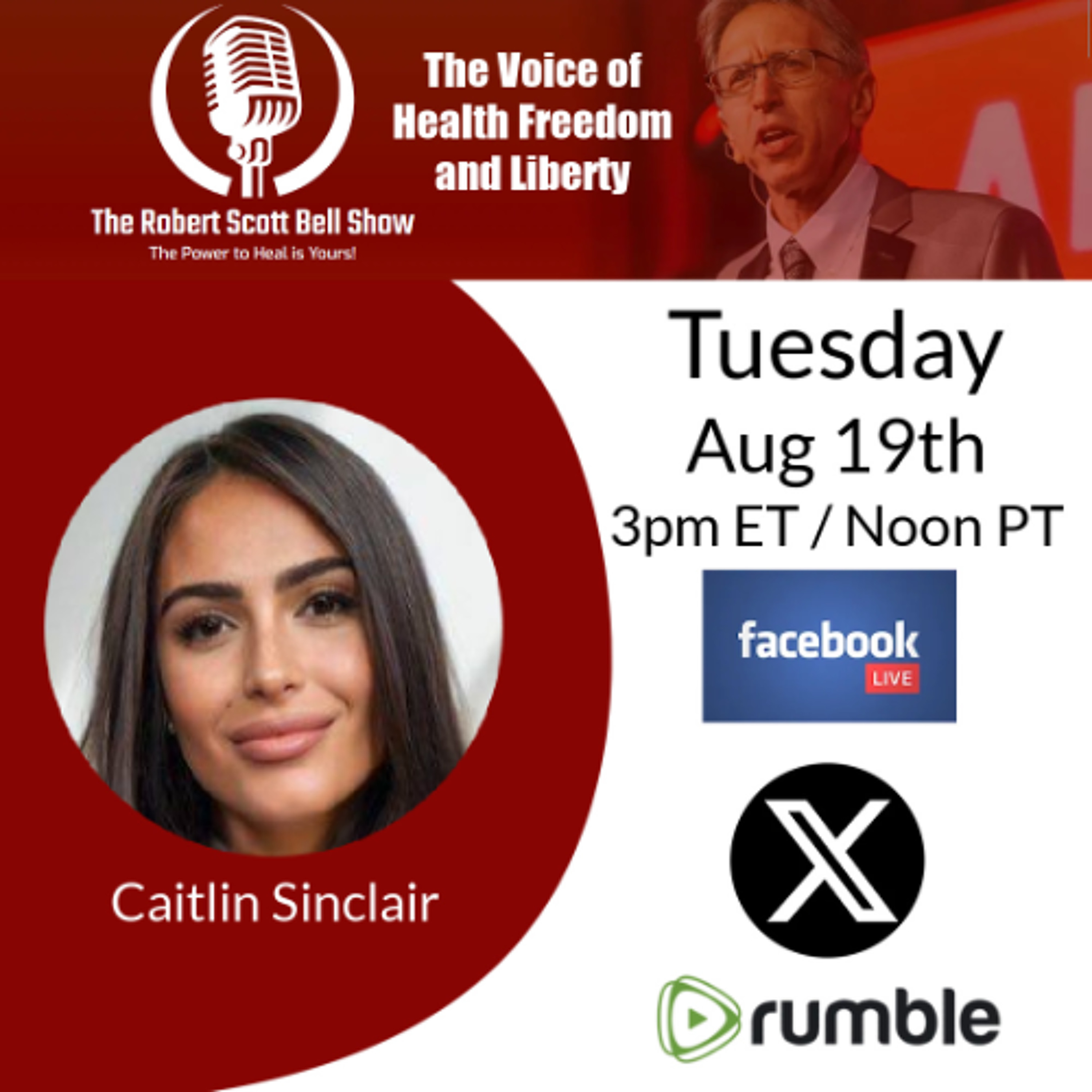 Vaccine Lawsuits & Legal Fights, Autism–ADHD Link to Tylenol, MAHA Action, Caitlin Sinclair, Fat Jabs for Pets - The RSB Show 8-19-25