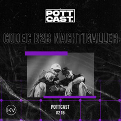 Pottcast #217 - Codec b2b Nachtigaller (SYNTARA 2025 Live cut)