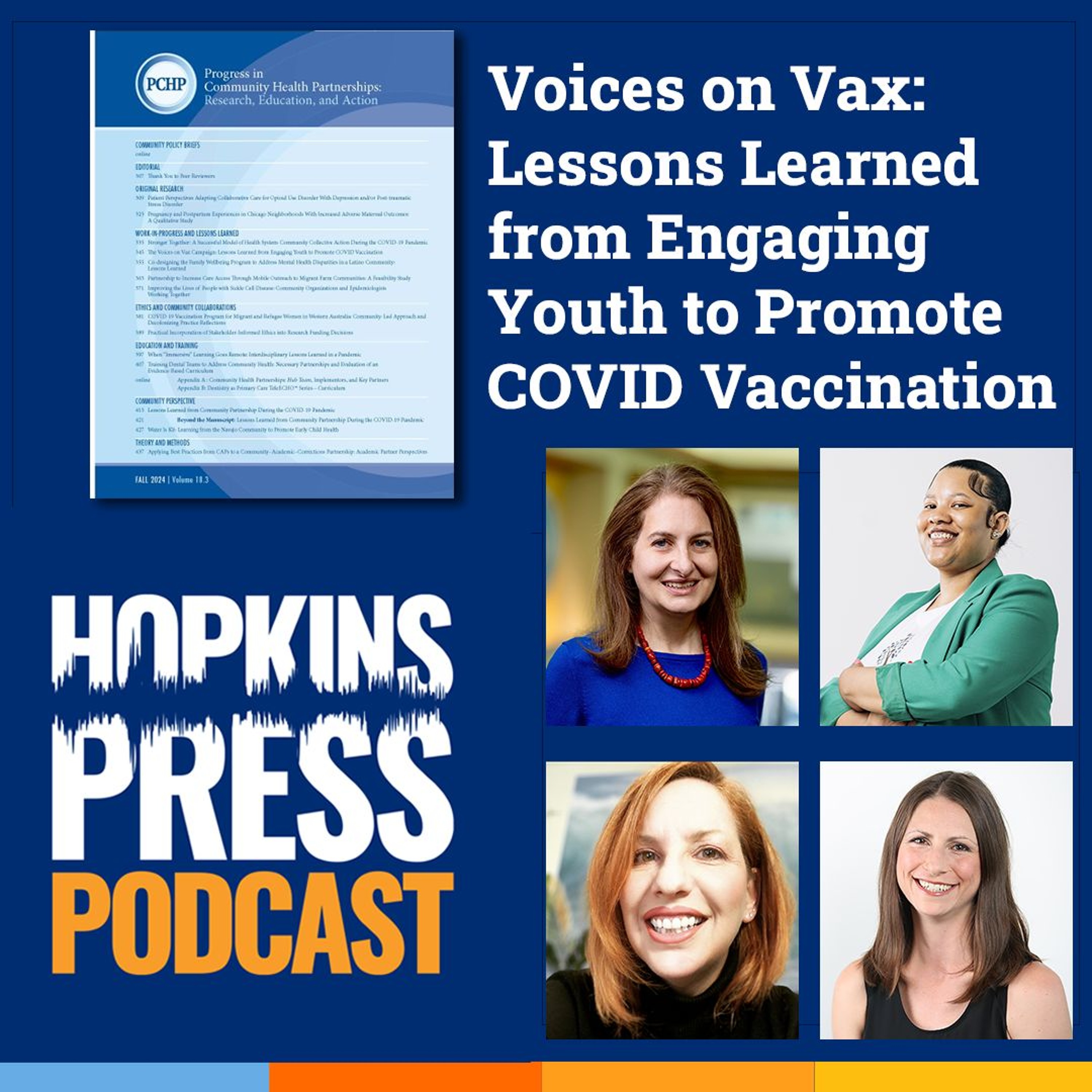 3.4 Voices On Vax - Engaging Youth to Promote Covid Vaccination (CPR) episode artwork