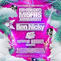 JACK DIAMOND LIVE @ BEN NICKY MISFITS XMAS PARTY AT SWG3 GLASGOW