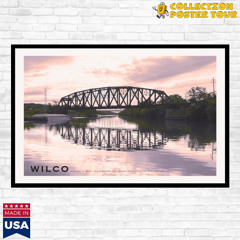 Wilco Heinz Hall August 6 2025 Pittsburgh, PA Tour Poster