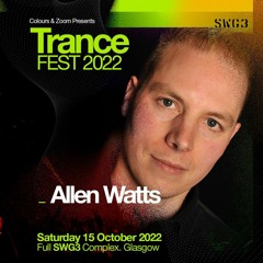 Allen Watts Live @Trancefest Glasgow SWG3