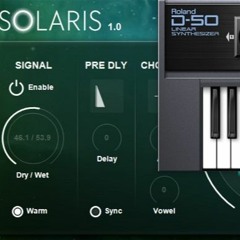 Solaris with D-50 synth