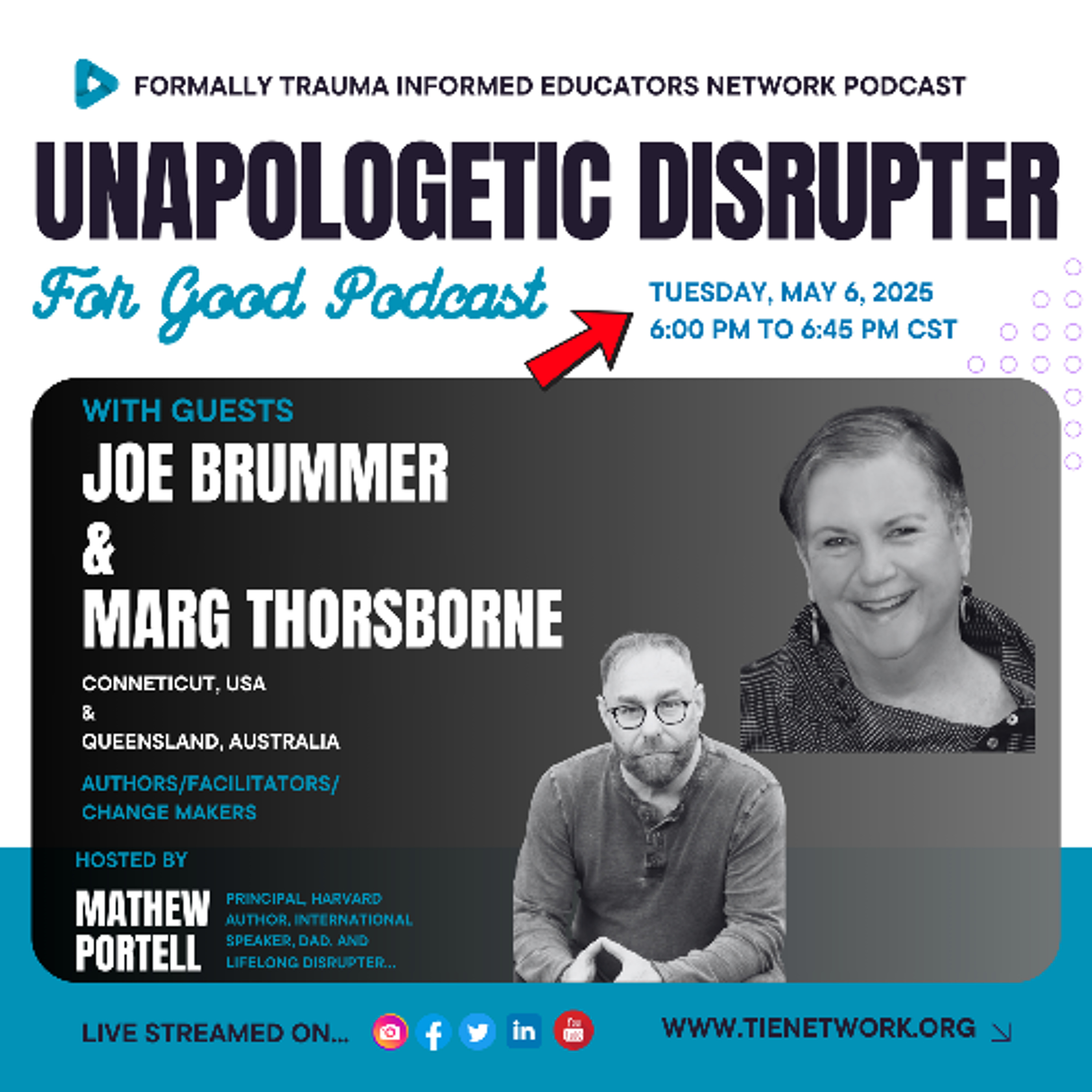 Unapologetic Disrupters for Good Podcast