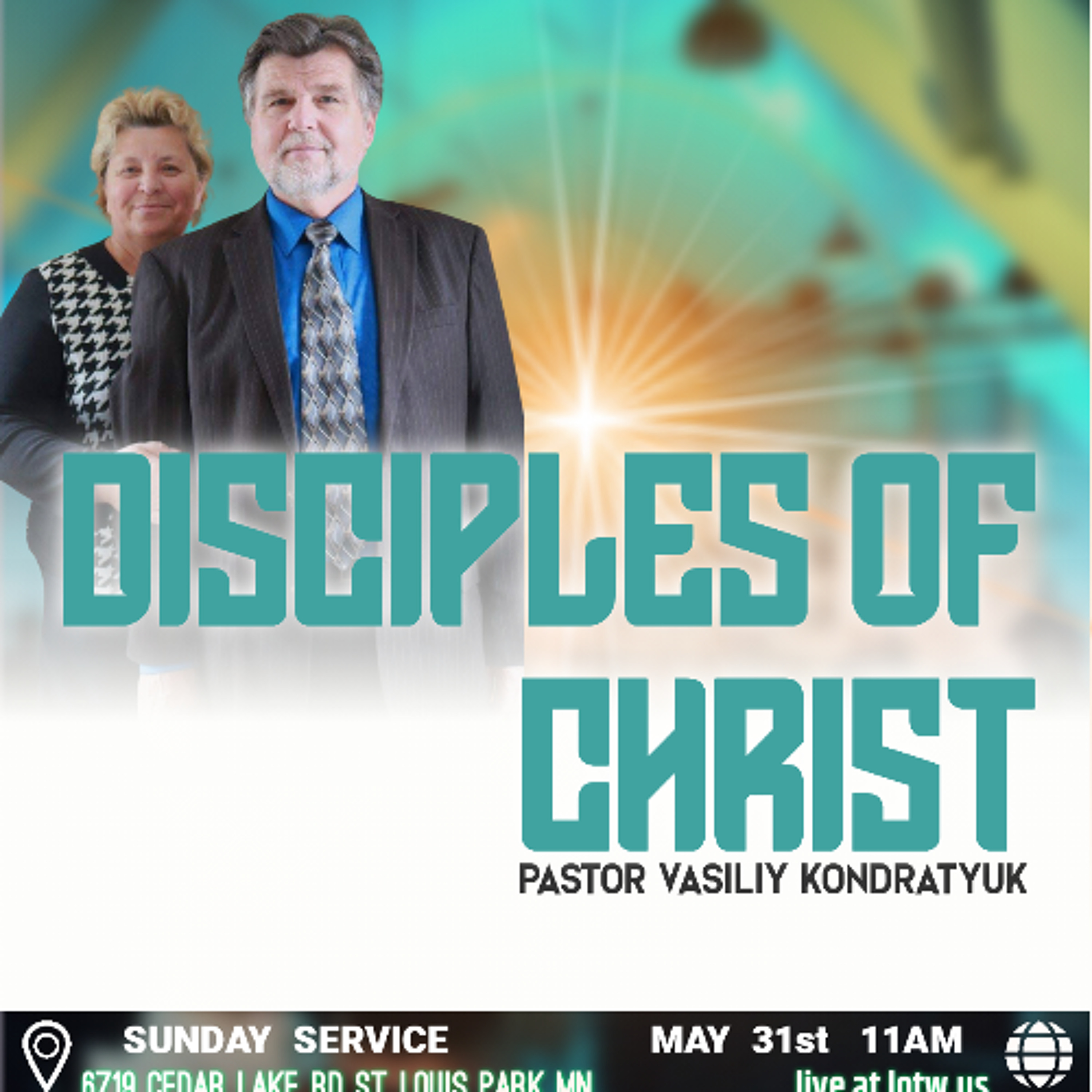 Disciples of Christ | Pastor Vasiliy Kondratyuk | 5.31.26 episode artwork
