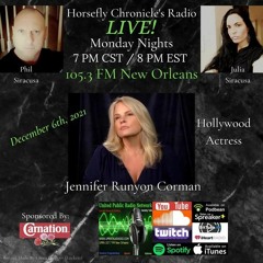 Horsefly Chronicles Radio With Special Guest Jennifer Runyon Corman