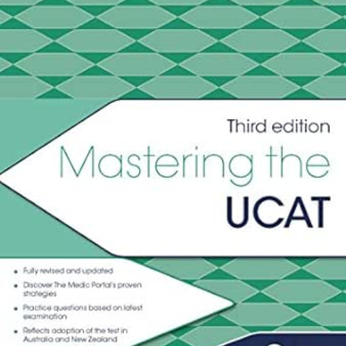 Get EPUB 📪 Mastering the UCAT, Third Edition by Christopher NordstromGeorge RendelRi