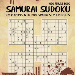 [PDF]✔DOWNLOAD❤ Samurai Sudoku: 1000 Puzzle Book, Overlapping into 200 Samurai Style Puzzles