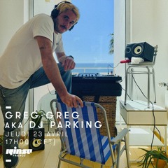 Rinse FM -  Avril 2020 - Greg-Greg aka DJ Parking