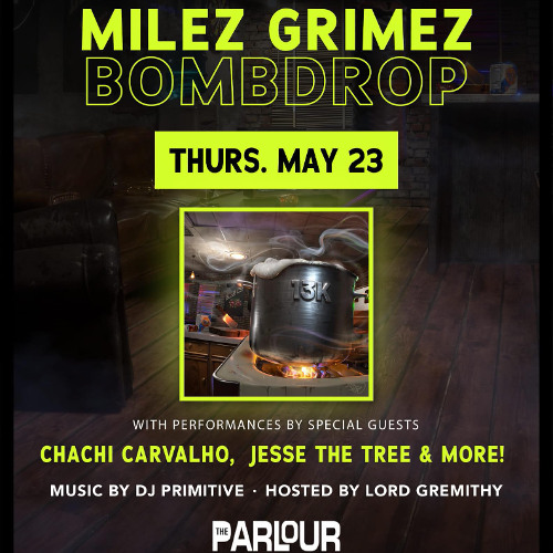 DJ PRIMITIVE LIVE AT THE PARLOUR - MILEZ GRIMEZ & BOMBDROP 13K RECORD RELEASE PARTY ON 5-23-24