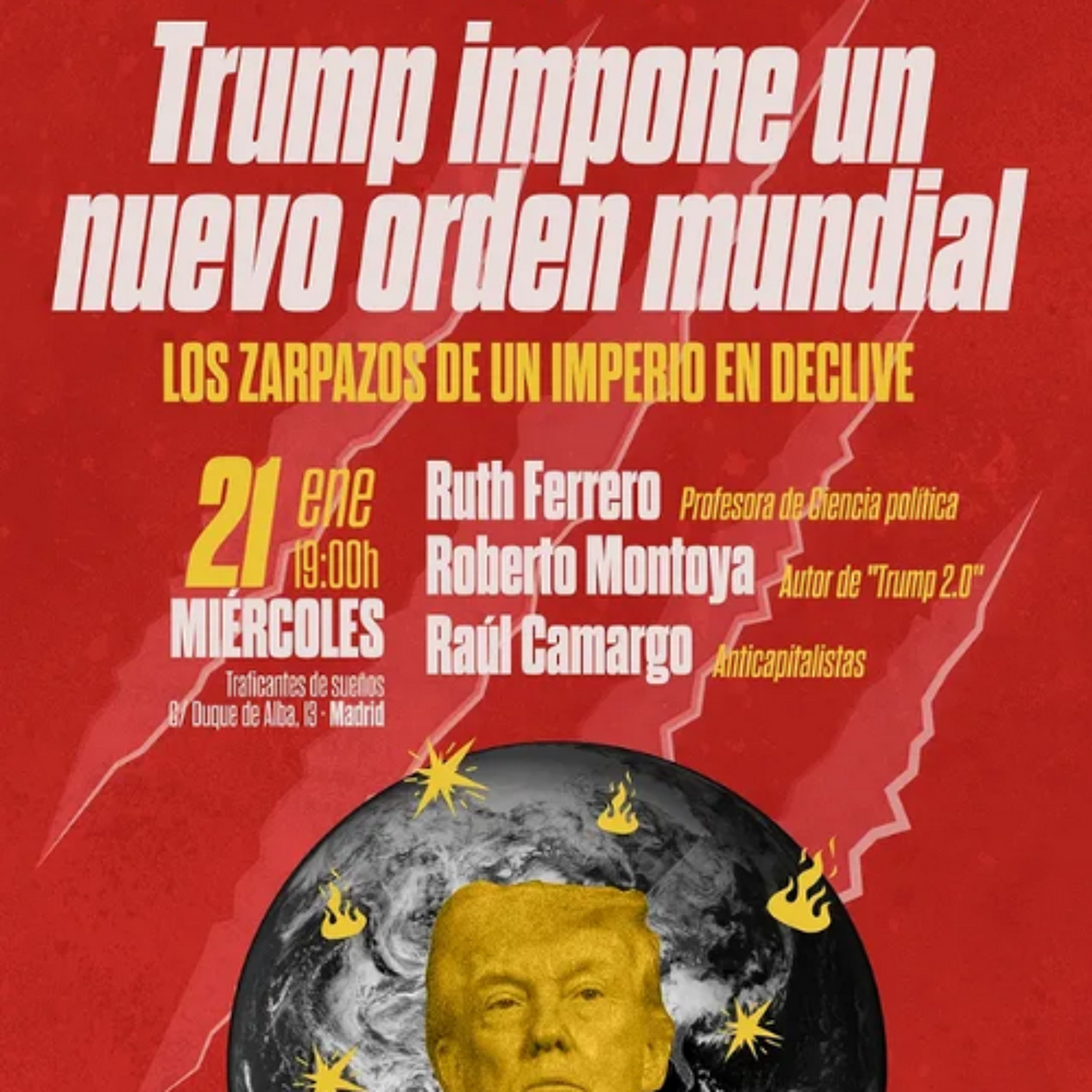 Foro Viento Sur: Trump impone un nuevo orden mundial. Los zarpazos de un imperio en declive episode artwork