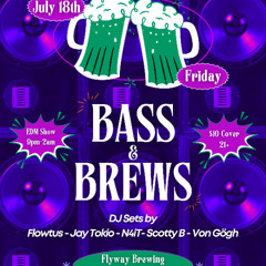 Jay Tokio Bass and Brews live