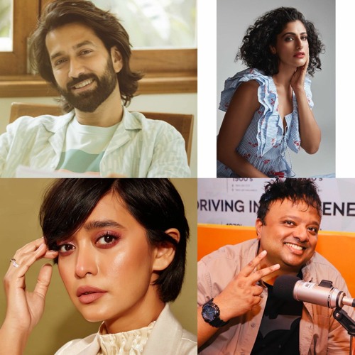 Nakuul Mehta, Sayani Gupta, Kubbra Sait with Hrishi K - Mine & Yours Season 2