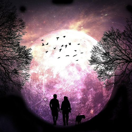 Moon side
