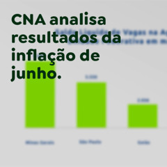 CNA analisa resultados da inflação de junho