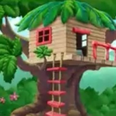 dora/house up ina trees (vega)