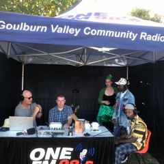 One FM interview with musicians Fidel & Jonathon Jr. at the Converge on the Goulburn Festival