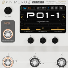DROP_A Demo Sound off a preset for Hotone Ampero Stage