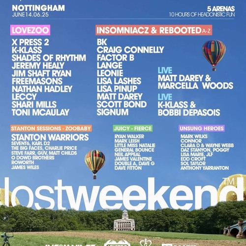 Clara D b2b Wayne Webb Lost  Weekend Festival