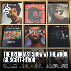 The Breakfast Show w/ The Wook : Gil Scott Heron - Aaja Channel 1 - 10 03 22