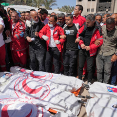 15 Medics get murdered in Gaza and No one is saying anything.