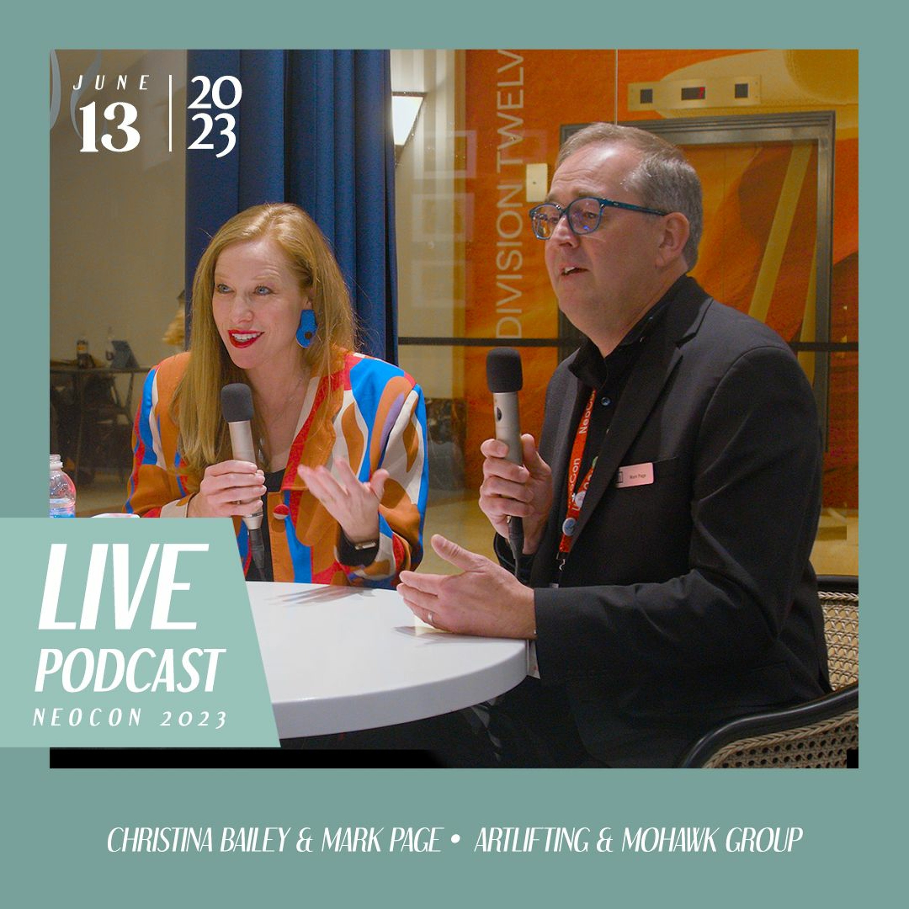 NNG NeoCon Live Podcasts: Christina Bailey & Mark Page / Artlifting & Mohawk Group episode artwork
