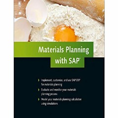 [❤READ PDF⭐] Materials Planning with SAP ERP (SAP MRP) (SAP PRESS) android