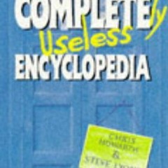 Get EBOOK EPUB KINDLE PDF The Completely Useless Encyclopedia: (Incorporating the Junior Doctor Who