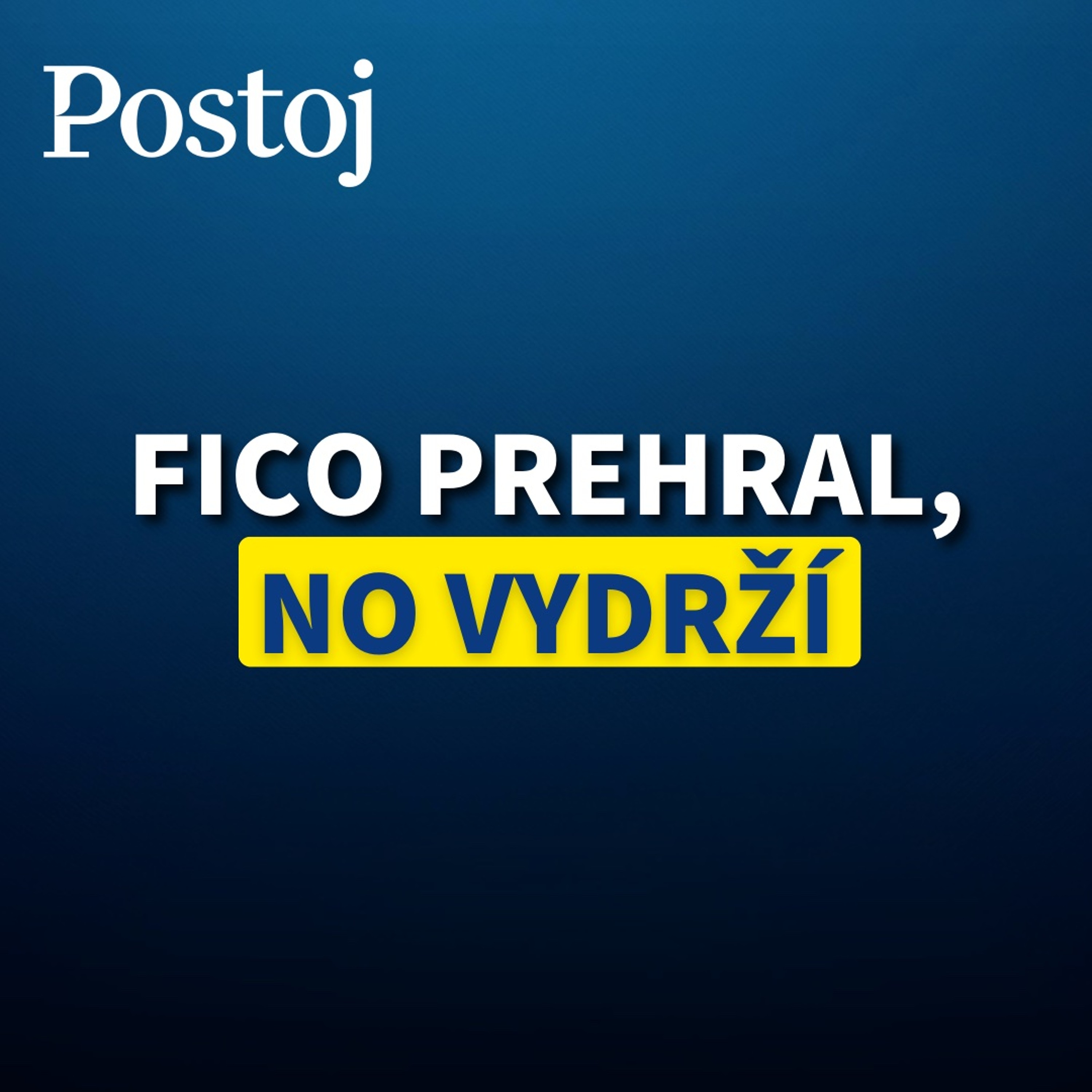 Fico prvýkrát nemá koalíciu pevne pod kontrolou (Debata v redakcii) episode artwork