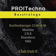 PRO!Techno Koellenbaerger / Artist preview 22.04.23 Club Unit E