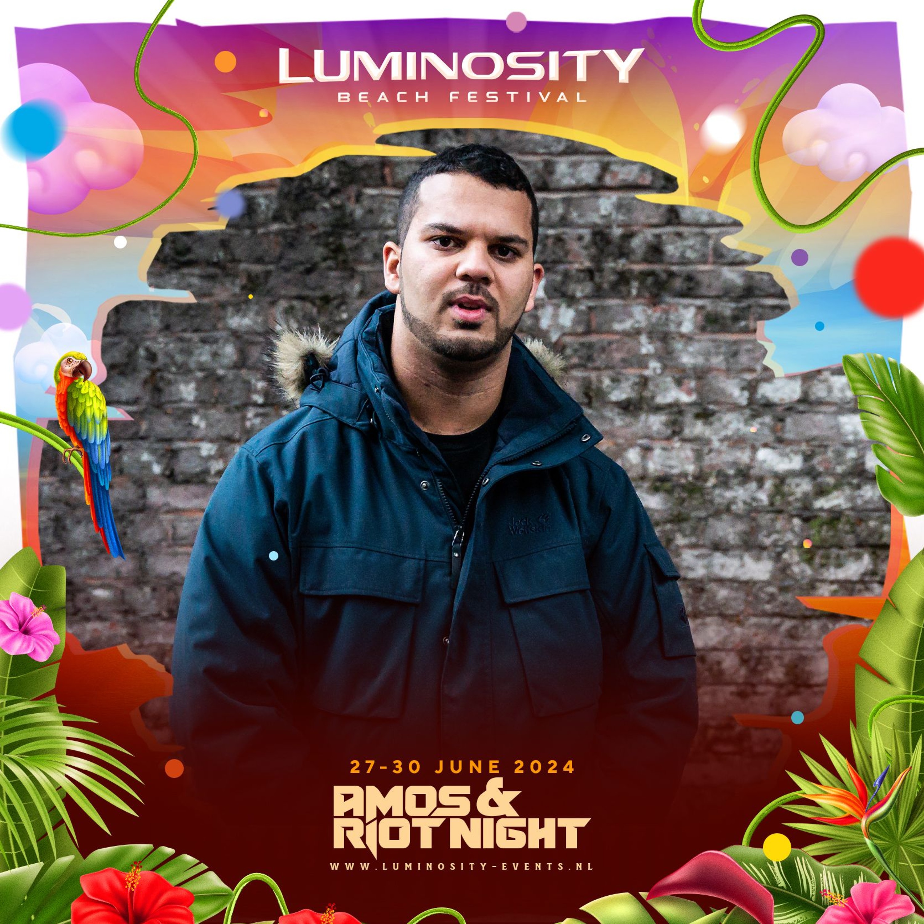 Amos & Riot Night @ Luminosity Beach Festival 2024