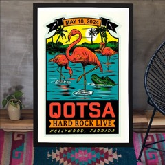 Queens Of The Stone Age May 10th 2024 Hard Rock Live Hollywood FL Poster