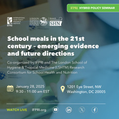 School meals in the 21st century – emerging evidence and future directions