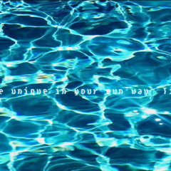 you are unique in your own way