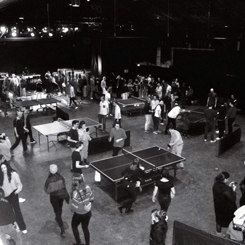 OPEN DECKS Kollektiv34 Jones b2b Herr Mexis // Tischtennis & Dj’s, Paradoxon im KTB