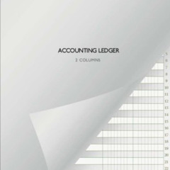 View KINDLE 💙 Accounting Ledger - 2 Columns: US Letter Format (8,5"x11") | 150 pages