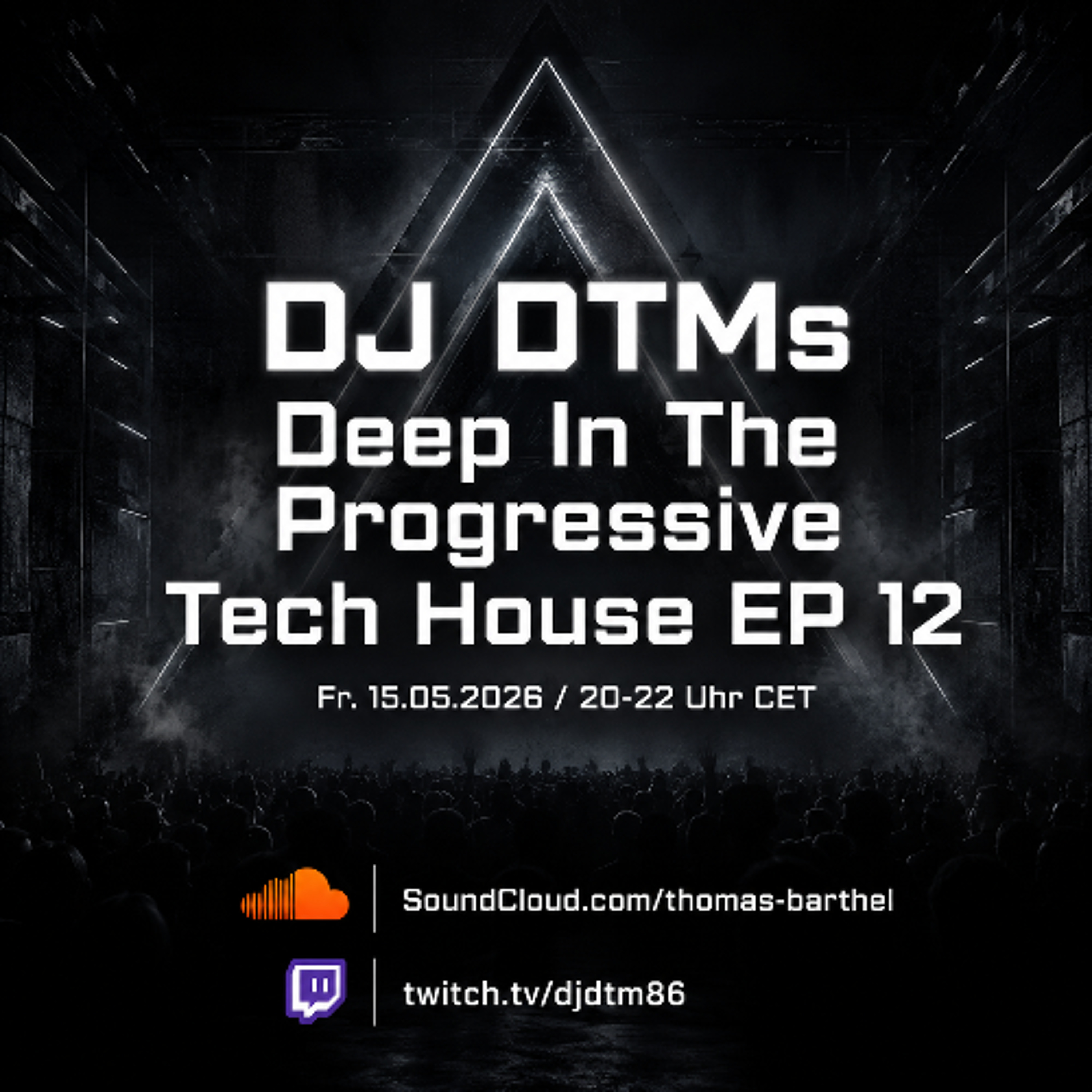 DJ DTMs Deep In The Progressive Tech House 012 episode artwork