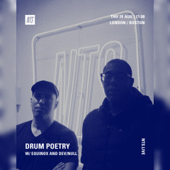 Equinox & Devnull - Drum Poetry August 28th 2025