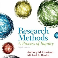 [READ] EPUB KINDLE PDF EBOOK Research Methods: A Process of Inquiry (8th Edition) by