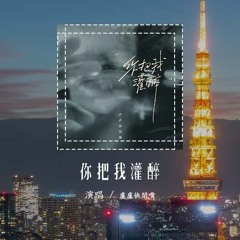 卢卢快闭嘴 - 你把我灌醉 (原唱：黄大炜)「你把我灌醉你让我流泪，扛下了所有罪我拼命挽回」(4k Video)【動態歌詞/pīn yīn gē cí】#卢卢快闭嘴 #你把我灌醉 #黄大炜 #動態歌詞