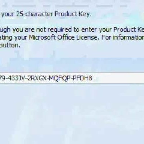 microsoft office product key free 2007